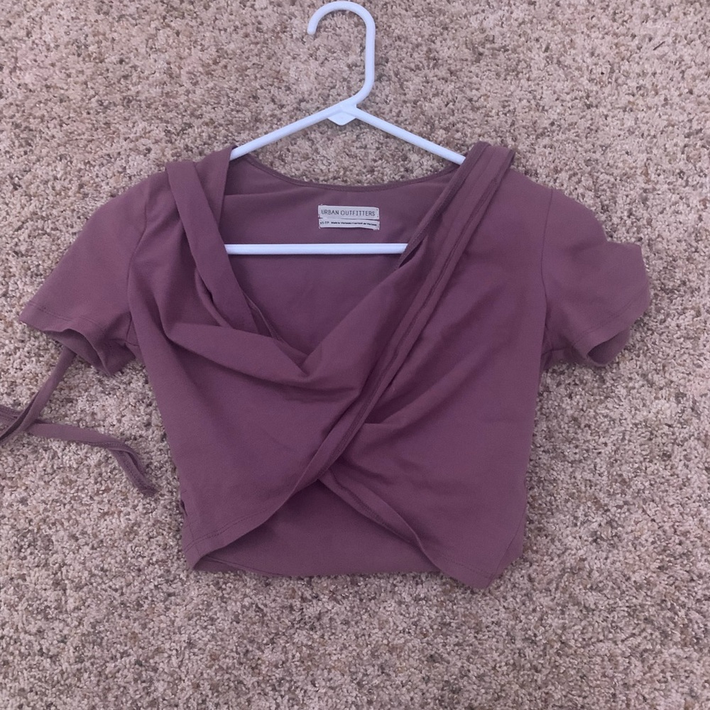 urban outfitters wrap around top